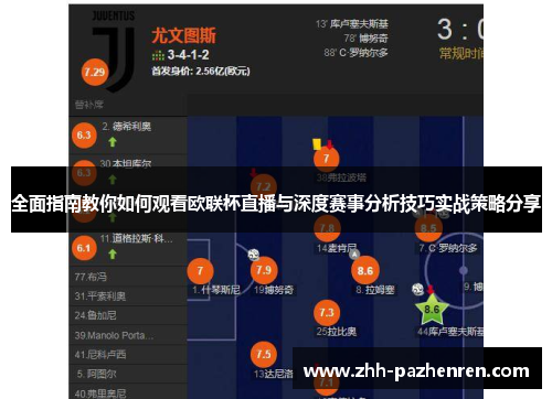 全面指南教你如何观看欧联杯直播与深度赛事分析技巧实战策略分享